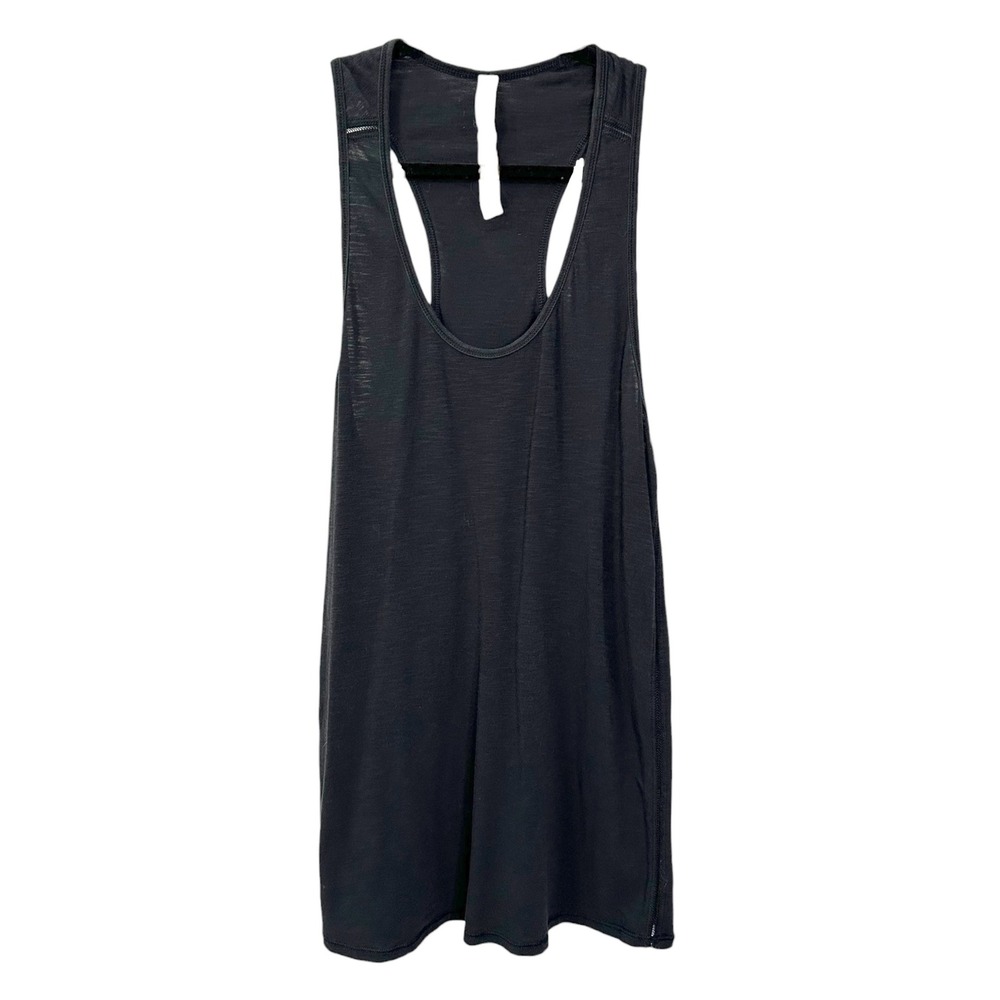 Lululemon 105 F Singlet Tank Top Women 10 Black Racerback Yoga Athleisure